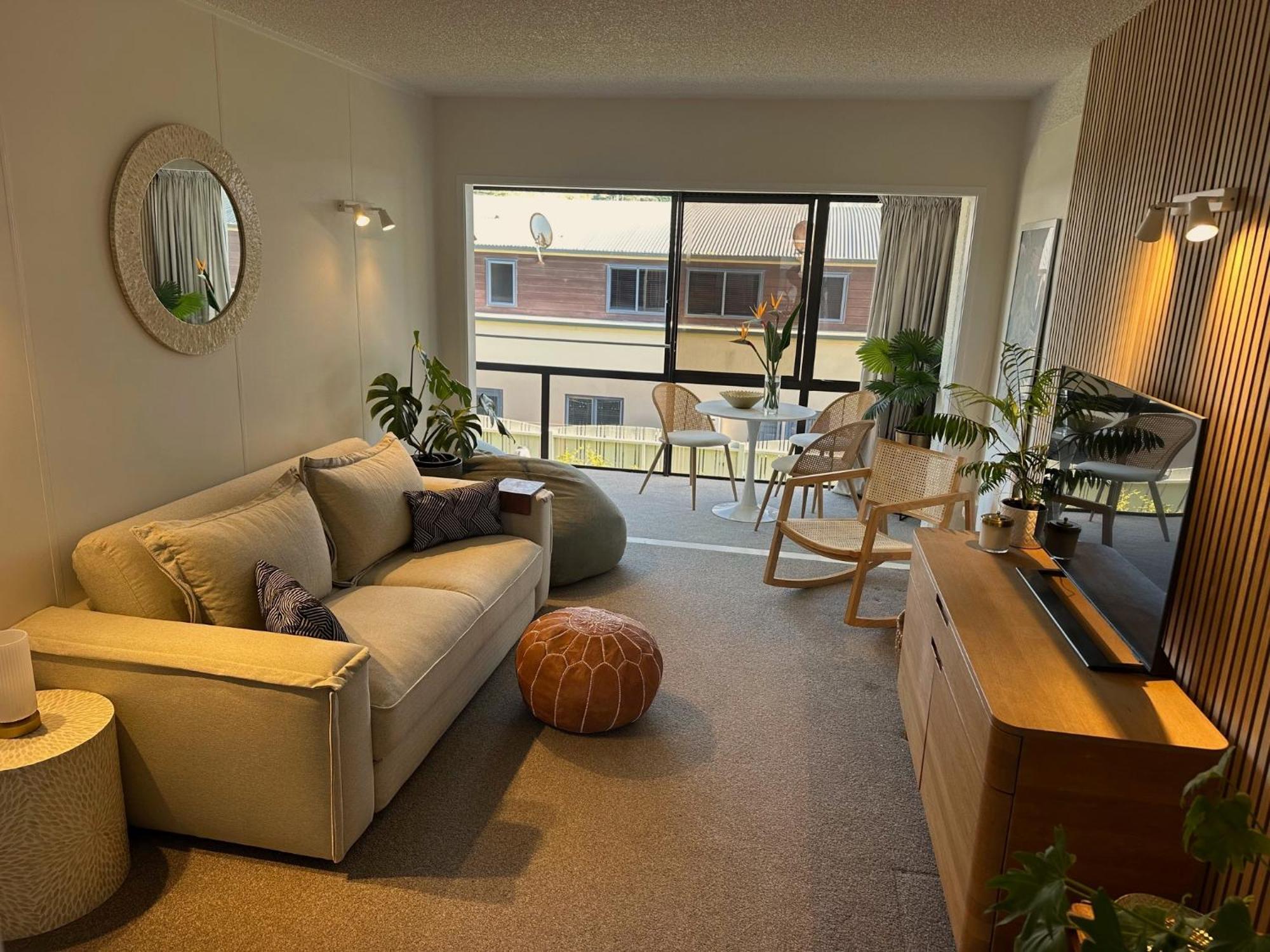 Charm On Commons, Mauao Lägenhet Mount Maunganui Exteriör bild